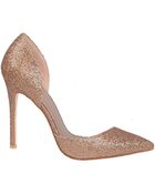 Belle By Badgley Mischka Vida Glitter Pumps - Lyst