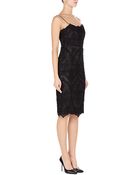 Marchesa Embellished Cocktail Dress - Lyst