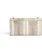 Chloé Bobbie Snakeskin Leather Chain Bag - Lyst