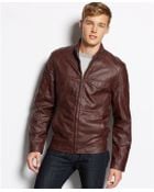 American Rag Faux Leather Moto Jacket - Lyst