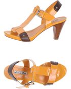 Julie Dee Platform Sandals - Lyst