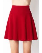 Forever 21 Textured Skater Skirt - Lyst