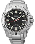 Seiko Men'S Solar Dive Stainless Steel Bracelet Watch 45Mm Sne279 - Lyst