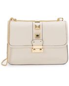 Saks Fifth Avenue Leather Shoulder Bag - Lyst
