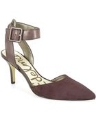 Sam Edelman Okala - Ankle Strap Mid Pump - Lyst