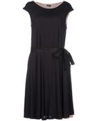 Jil Sander Navy Short Dress - Lyst