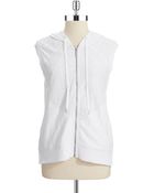 DKNY Lace Vest - Lyst