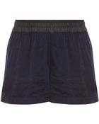 Clu Colorblock Silk Shorts - Lyst