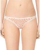 Calvin Klein Bottoms Up Thong - Lyst