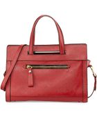 Oryany Sabrina Saffiano Satchel Bag - Lyst