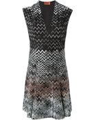 Missoni Zig Zag Crochet Knit Dress - Lyst