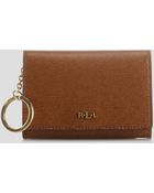 Ralph Lauren Lauren Coin Case Tate Flap - Lyst