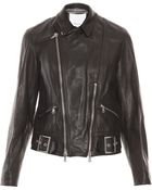 3.1 Phillip Lim Sculpted Leather Jacket - Lyst