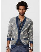 Denim & Supply Ralph Lauren Knit-Star Cotton Cardigan - Lyst