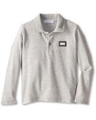 Dolce & Gabbana Long Sleeve Pique Polo - Lyst