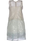 Marc Jacobs Kneelength Dress - Lyst