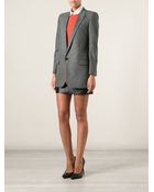 Saint Laurent Single Breasted Blazer - Lyst