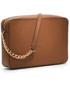 Michael Kors Jet Set Large Saffiano Leather Crossbody - Lyst