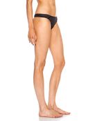 Kiki De Montparnasse Expose Silk-blend Thong - Lyst