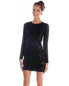 Parker Isabelle Embellished Dress - Lyst