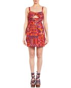 Mara Hoffman Ruched Keyhole Party Dress - Lyst