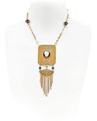 Maria Zureta Cameo Necklace - Lyst