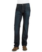 Guess Regular Fit Straight Leg Jeans - Lyst