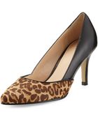 Cole Haan Kyle Camello Calf Hair Pump - Lyst