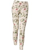Hue Botanical Khaki Skimmer Leggings - Lyst