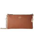 Coach Embossed Txt Leather Kylie Crossbody - Lyst