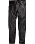H&M Leather Trousers - Lyst