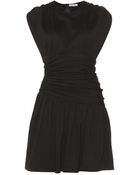 Miu Miu Ruched Stretch-Jersey Dress - Lyst