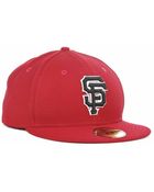 New Era San Francisco Giants Redbw 59fifty Cap - Lyst