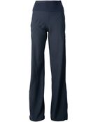 Rick Owens Wide Leg Trousers - Lyst