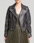 Marc By Marc Jacobs Jacket Biker Leather - Lyst
