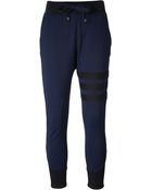 Y-3 Dropped Crotch Track Pants - Lyst