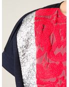 Tsumori Chisato Jacquard Front Panelles Dress - Lyst