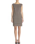 Anne Klein Geo Print Sheath Dress - Lyst