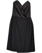 Saint Laurent Short Dress - Lyst