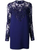 Elie Saab Beaded Dress - Lyst