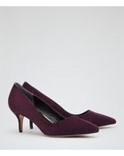 Reiss Holly Kitten Heel Court Shoes - Lyst