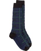 Baum Und Pferdgarten Tartan Socks - Lyst