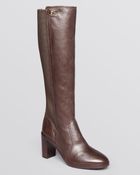 Tory Burch Tall Platform Boots - Sullivan High Heel - Lyst