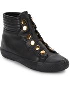 Ash Vespa Leather High Top Sneakers - Lyst