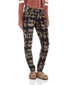 Free People Patterned Skinny Cords - Lyst