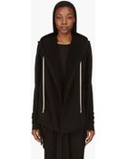 DRKSHDW by Rick Owens Black Oversize Hood Sweater - Lyst