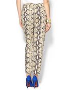 Ark & Co. Snake Print Pant - Lyst