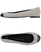 Giuseppe Zanotti Ballet Flats - Lyst