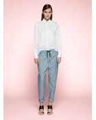 Proenza Schouler Long Sleeve Button Down - Lyst