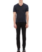 John Varvatos Basic V-Neck T-Shirt - Lyst